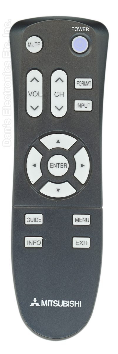 MITSUBISHI 290P137030 TV Remote Control