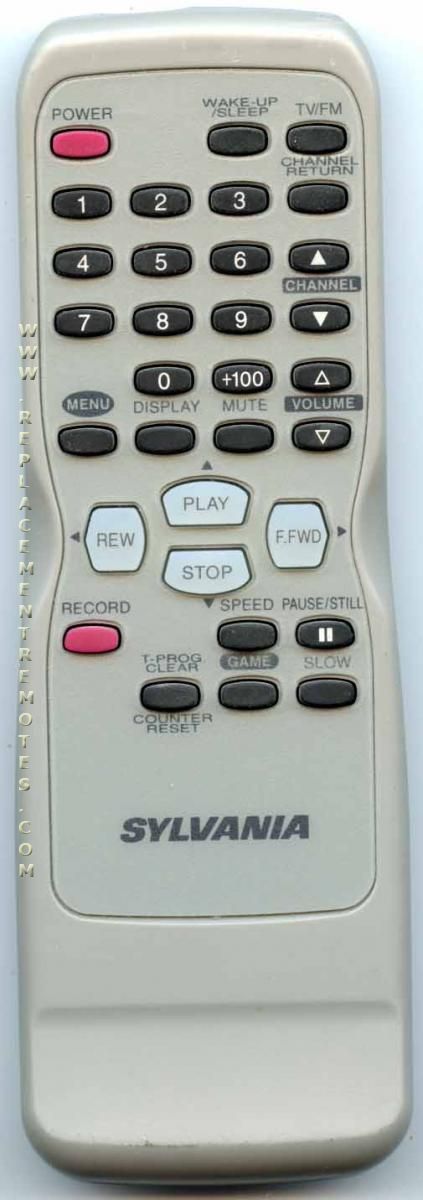 Buy SYLVANIA NE138UD TV/VCR Combo Remote Control