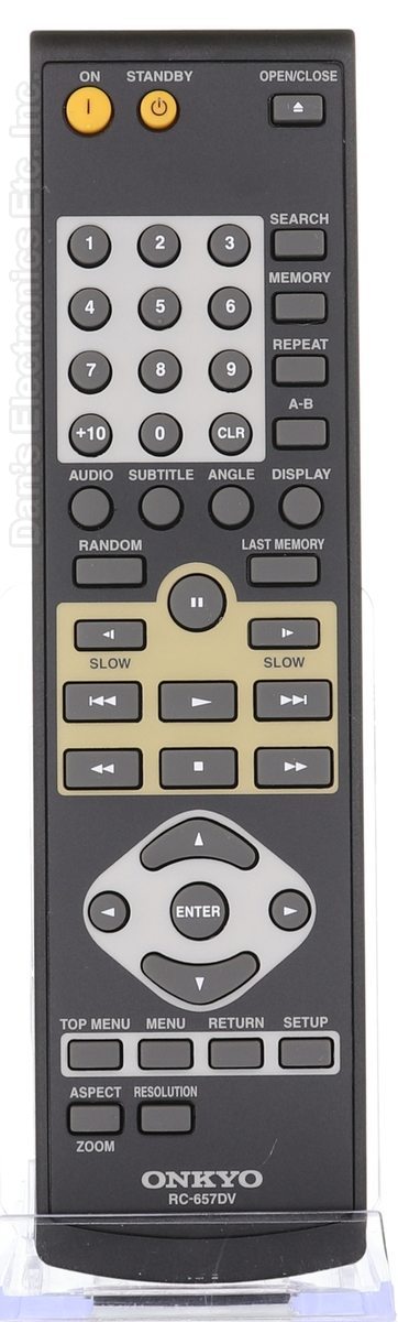 ONKYO RC657DV DVD Remote Control