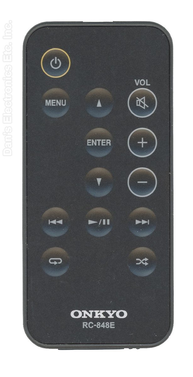 ONKYO RC848E Audio Remote Control