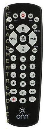 ONN DCD14205 4-Device Universal Remote Control