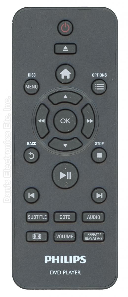 how to use philips dvd player without remote