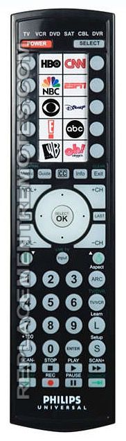 PHILIPS SRU4106/27 Advanced Universal Remote Control
