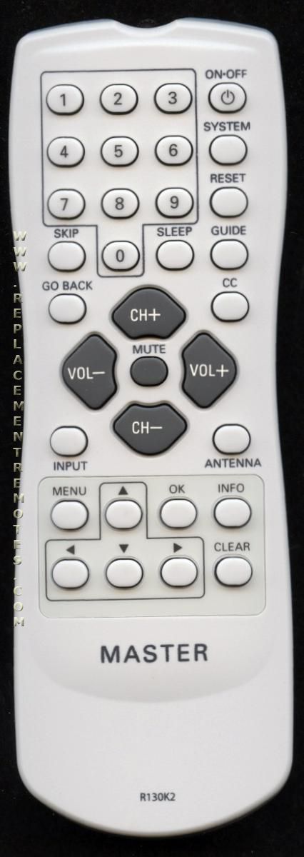 master tv remote
