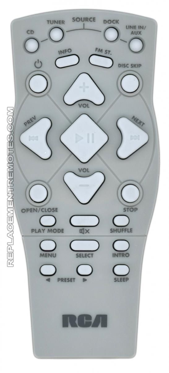 Buy RCA RS2768I CD Player Remote Control
