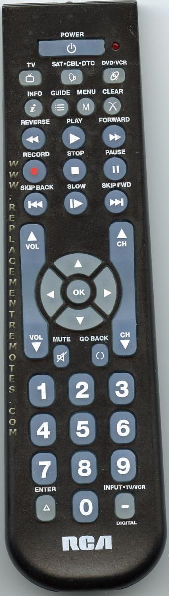 RCA RCR3283N 3-Device Universal Remote Control