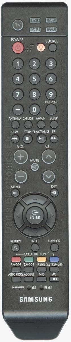 SAMSUNG AA5900411A TV Remote Control