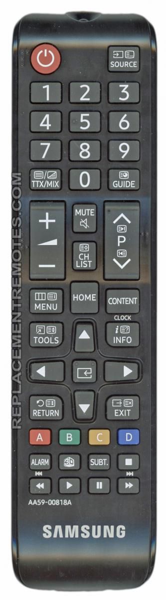 SAMSUNG AA5900818A Hospitality TV Remote Control