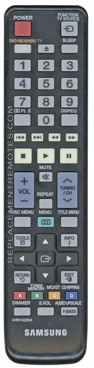 SAMSUNG AH5902291A Home Theater Remote Control