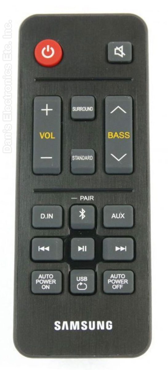 Buy Samsung AH8109662A Sound Bar System Sound Bar Remote Control