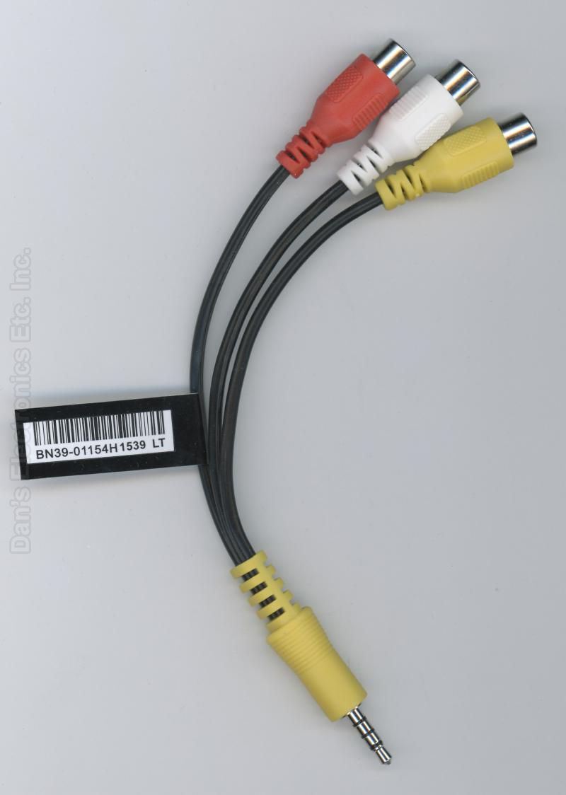 SAMSUNG BN3901154H Composite Gender TV Gender Cable