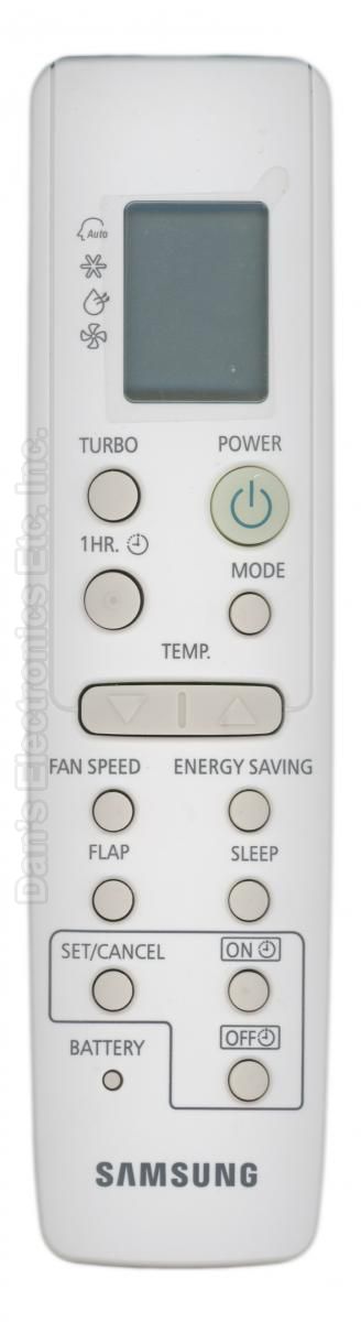 SAMSUNG DB9303012G Air Conditioner Remote Control