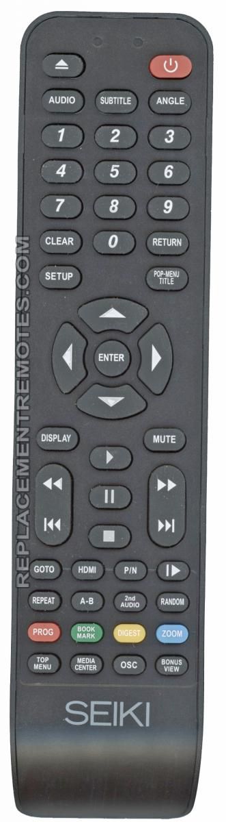 Buy SEIKI SEIKIBR01 Blu-Ray DVD Player Blu-ray Remote Control