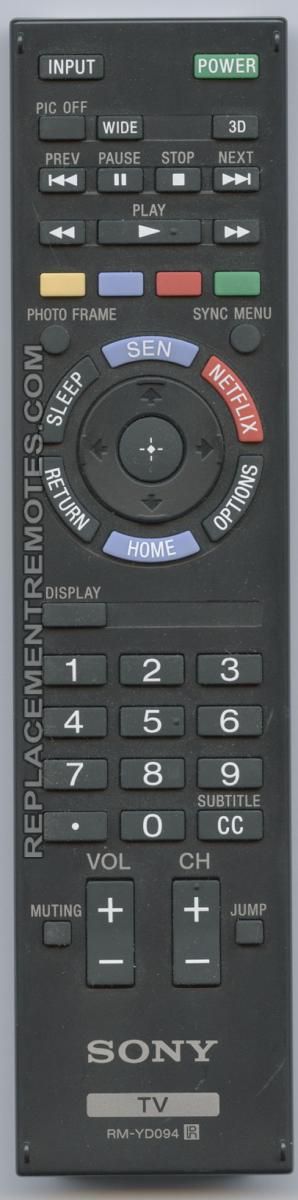 Buy SONY RM-YD094 RMYD094 -149207211 TV Remote Control