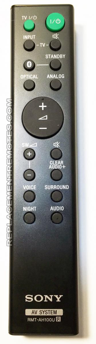 Telecomando Sostitutivo ALLIMITY RMT-AH100U Per Sony HT-CT180 HTCT180 - Facile Da Usare, Senza Installazione