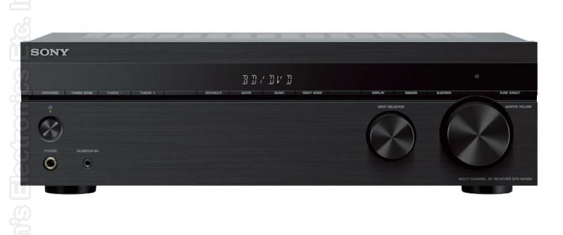 SONY STRDH590 Audio/Video Receiver