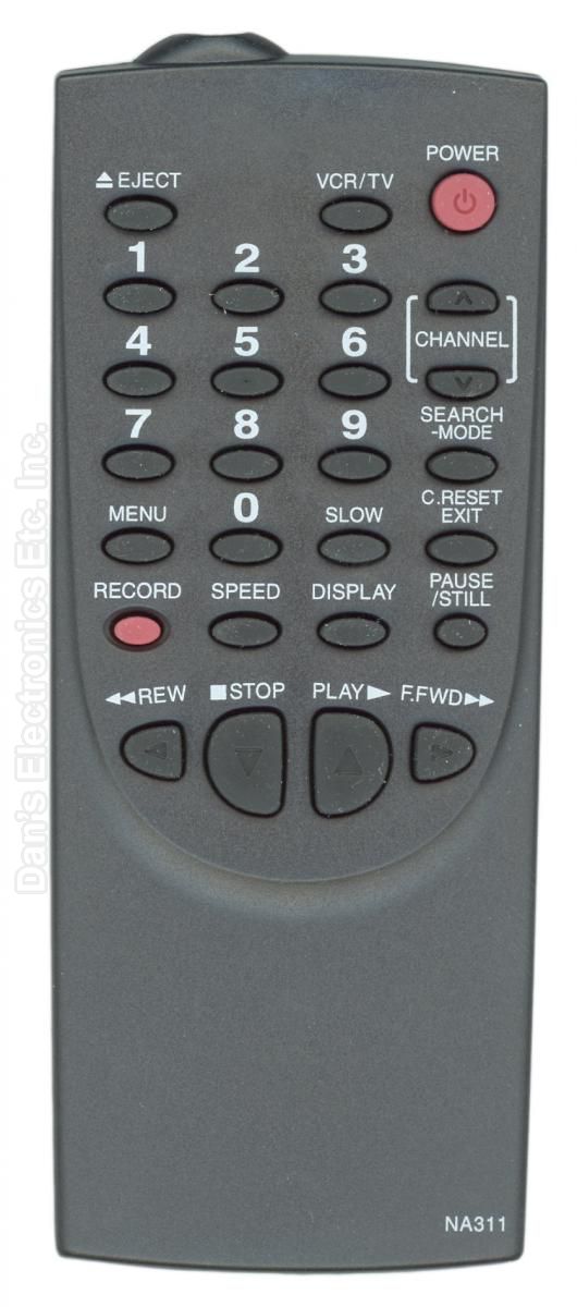 Buy SYLVANIA NA311UD VCR VCR Remote Control