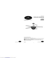 Harbor Breeze 00878 Ceiling Fan Operating Manual