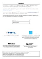 JVC EM40NF5 EM40RF5 EM43NF5 TV Operating Manual
