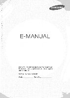 SAMSUNG UN78JU7500FXZAOM TV Operating Manuals SAMSUNG UN78JU7500FXZAOM TV Operating Manuals