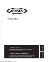Jensen JE4015 TV/DVD Combo Operating Manual