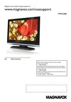 Magnavox 19MF338B/F7 TV Operating Manual