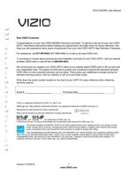 Vizio M220NV TV Operating Manual