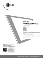 LG 23LS7DC 32LC7DC 50PC5DC TV Operating Manual