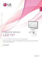LG 24LN451B TV Operating Manual
