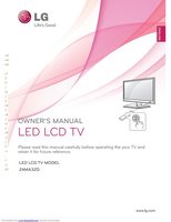 LG 24MA31DPU Consumer Electronics Operating Manual
