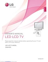 LG 24MA31DPU Consumer Electronics Operating Manual