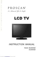 Proscan 32LB30QD TV Operating Manual