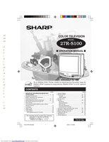 SHARP 27LS100BOM Operating Manuals