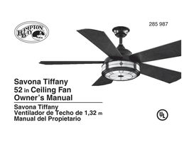 Hampton-Bay 285987OM Ceiling Fan Operating Manuals Hampton-Bay 285987OM Ceiling Fan Operating Manuals