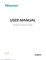 Hisense 32D12 TV Operating Manual