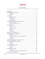 Toshiba 32L310U18OM TV Operating Manual