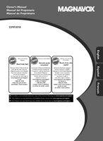 Magnavox 32MF301B/F7 TV Operating Manual