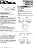 Download AccessMaster 361LM 1-Button Visor 315 Mhz Garage Door Opener Remote Control documentation