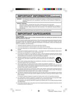 Sharp 32C230 32C231 36C230 Consumer Electronics Operating Manual