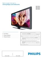 Philips 40PFL3505D/F7 40PFL3705D 40PFL3705D/F7 TV Operating Manual