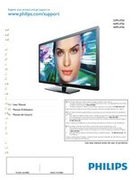 Philips 40PFL4706 46PFL4706 55PFL4706 TV Operating Manual
