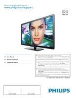 Philips 40PFL4706 46PFL4706 55PFL4706 TV Operating Manual