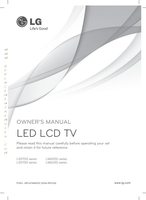 LG 32LS5700 42LS5700 42LS5700UA TV Operating Manual