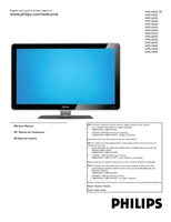 Philips 32PFL3403D/85 32PFL5403D 32PFL5413D TV Operating Manual