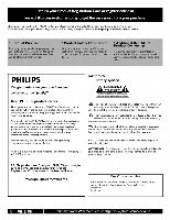 Philips 52PFL7422D/37E 19MF337B27E 42PFL7422D TV Operating Manual