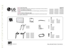 LG 43UJ6300-UA TV Operating Manual