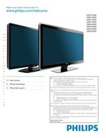 Philips 32PFL6704D 32PFL6704D/F7 32PFL7704D TV Operating Manual