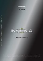 Insignia NSRC03A13OM TV Operating Manual