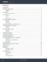 Toshiba 50LF711U20 TV Operating Manual