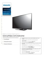 Philips 55PFL5901 55PFL5901/F7 TV Operating Manual